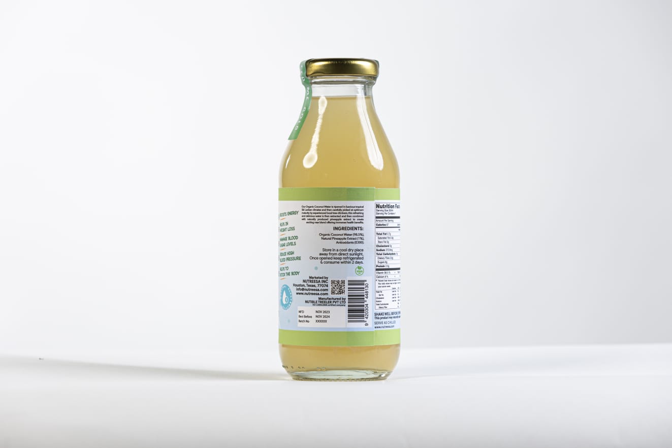 Organic Coconut Water with Pineapple - Image 4